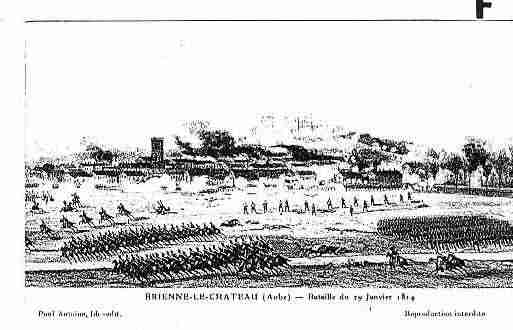 Ville de BRIENNELECHATEAU Carte postale ancienne