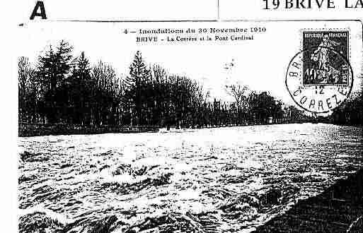 Ville de BRIVELAGAILLARDE Carte postale ancienne
