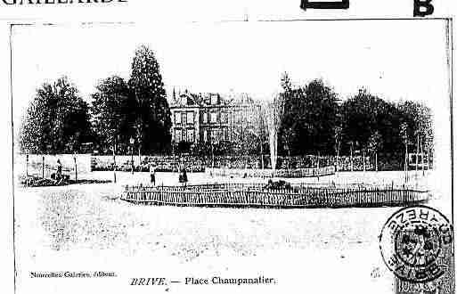 Ville de BRIVELAGAILLARDE Carte postale ancienne