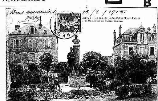 Ville de BRIVELAGAILLARDE Carte postale ancienne