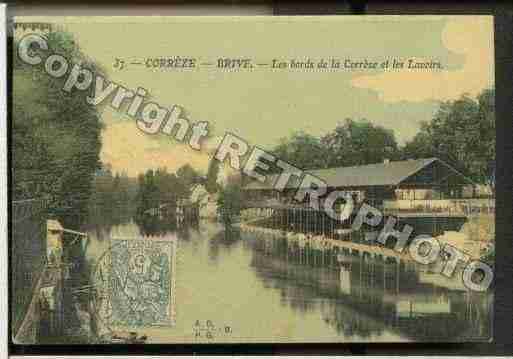 Ville de BRIVELAGAILLARDE Carte postale ancienne