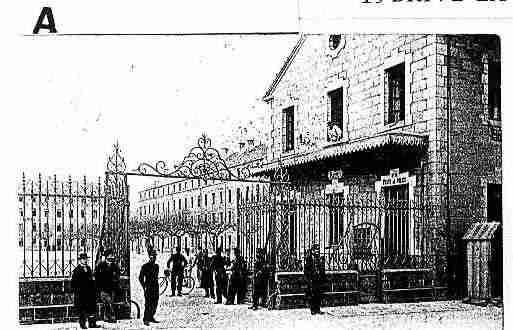 Ville de BRIVELAGAILLARDE Carte postale ancienne