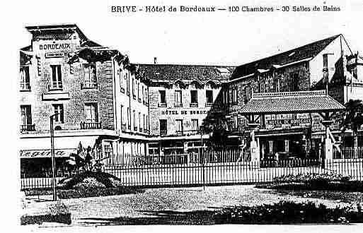 Ville de BRIVELAGAILLARDE Carte postale ancienne