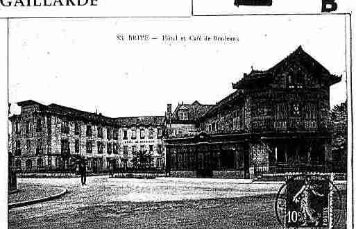 Ville de BRIVELAGAILLARDE Carte postale ancienne