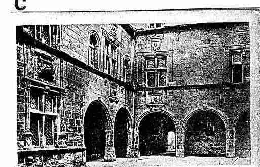 Ville de BRIVELAGAILLARDE Carte postale ancienne