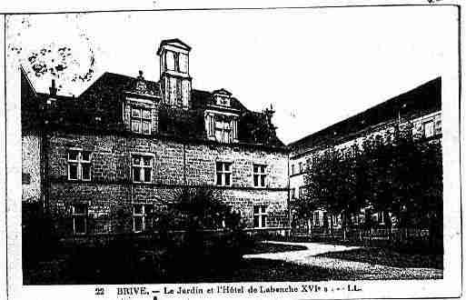 Ville de BRIVELAGAILLARDE Carte postale ancienne