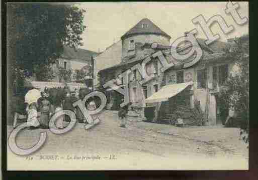 Ville de BUSSET Carte postale ancienne