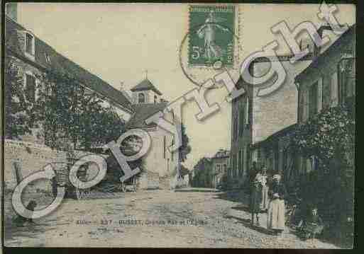 Ville de BUSSET Carte postale ancienne