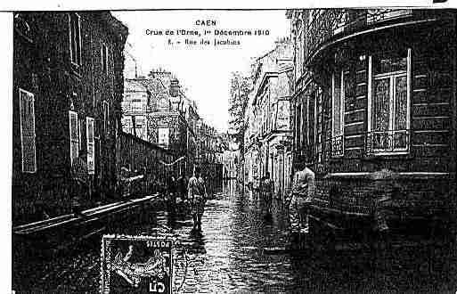 Ville de CAEN Carte postale ancienne