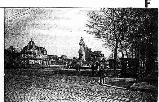 Ville de CAEN Carte postale ancienne