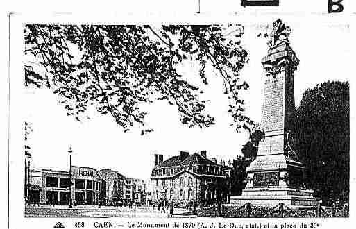 Ville de CAEN Carte postale ancienne Ville de CAEN Carte postale ancienne