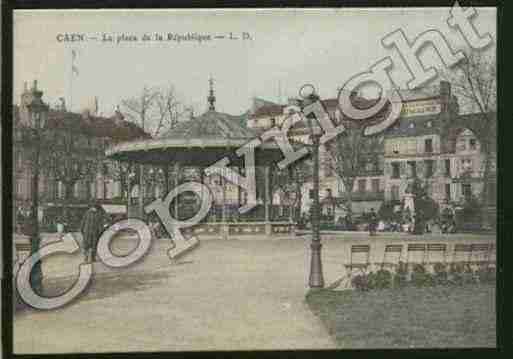 Ville de CAEN Carte postale ancienne