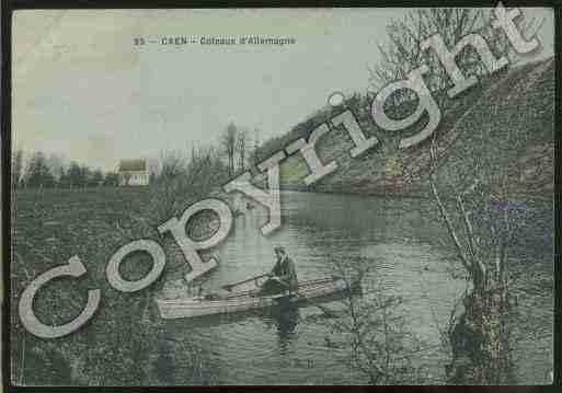 Ville de CAEN Carte postale ancienne