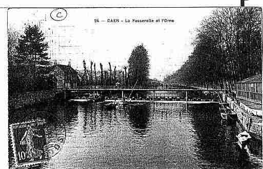 Ville de CAEN Carte postale ancienne