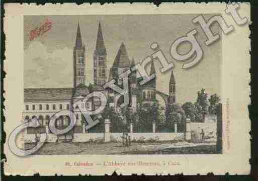 Ville de CAEN Carte postale ancienne