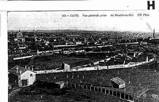 Ville de CAEN Carte postale ancienne