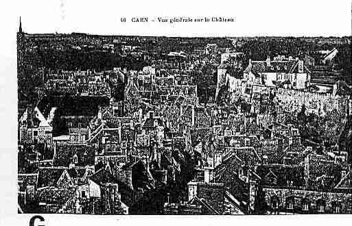 Ville de CAEN Carte postale ancienne