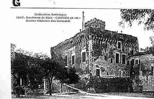 Ville de CAGNESSURMER Carte postale ancienne