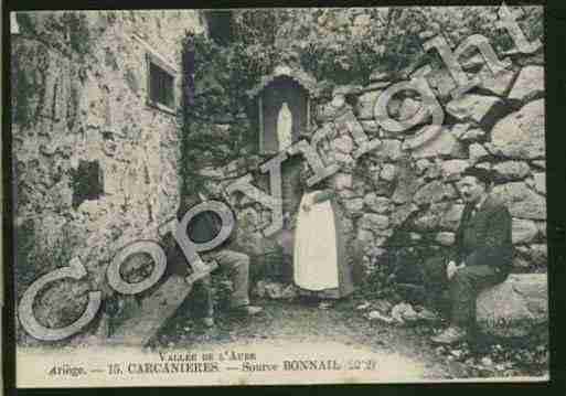 Ville de CARCANIERES Carte postale ancienne Ville de CARCANIERES Carte postale ancienne