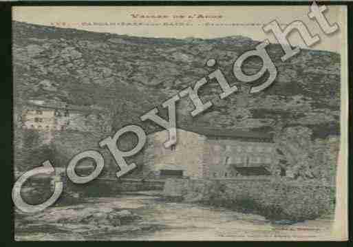 Ville de CARCANIERES Carte postale ancienne Ville de CARCANIERES Carte postale ancienne