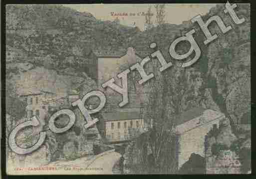 Ville de CARCANIERES Carte postale ancienne