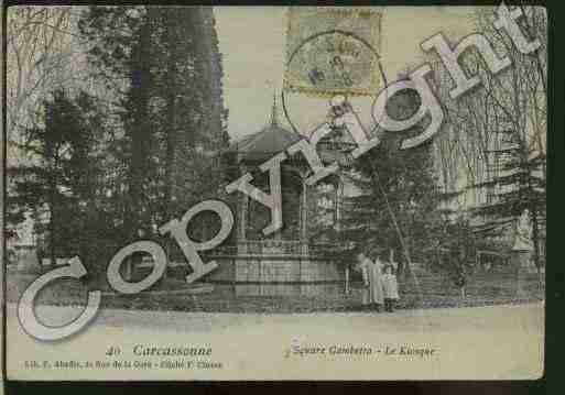 Ville de CARCASSONNE Carte postale ancienne