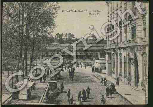 Ville de CARCASSONNE Carte postale ancienne