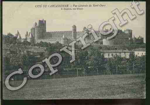 Ville de CARCASSONNE Carte postale ancienne