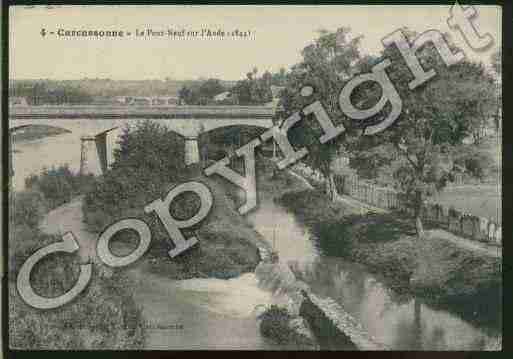 Ville de CARCASSONNE Carte postale ancienne