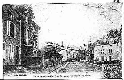 Ville de CARIGNAN Carte postale ancienne