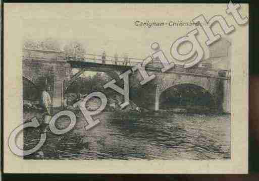 Ville de CARIGNAN Carte postale ancienne Ville de CARIGNAN Carte postale ancienne