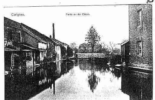 Ville de CARIGNAN Carte postale ancienne