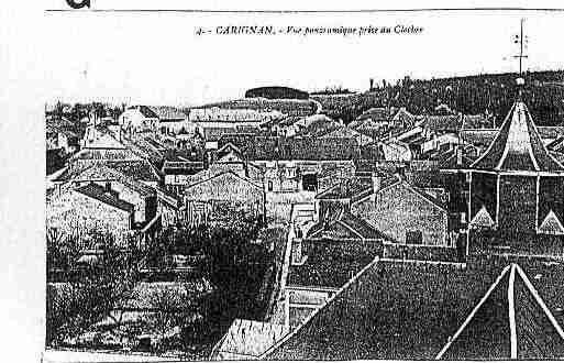 Ville de CARIGNAN Carte postale ancienne
