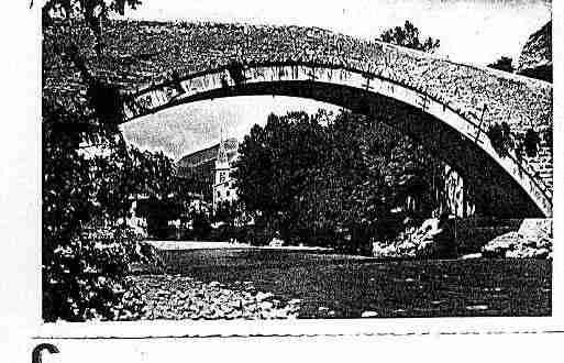 Ville de CASTELLANE Carte postale ancienne