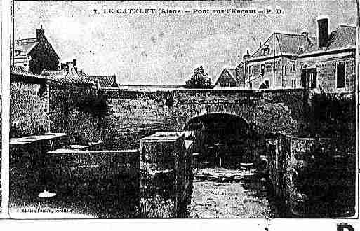 Ville de CATELET(LE) Carte postale ancienne