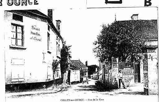 Ville de CELLESSUROURCE Carte postale ancienne