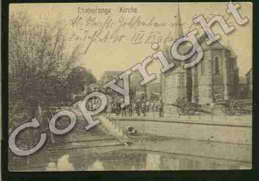 Ville de CHALLERANGE Carte postale ancienne