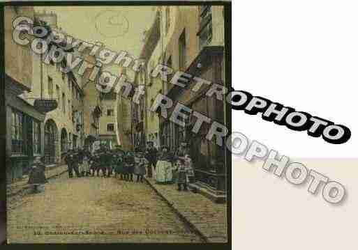 Ville de CHALONSURSAONE Carte postale ancienne