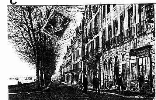 Ville de CHALONSURSAONE Carte postale ancienne