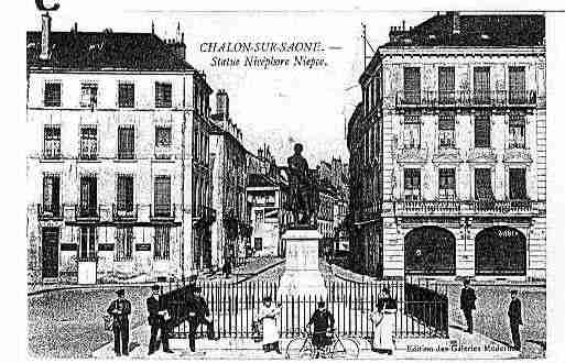 Ville de CHALONSURSAONE Carte postale ancienne