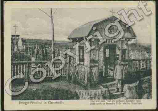 Ville de CHAMOUILLE Carte postale ancienne