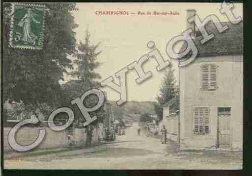 Ville de CHAMPIGNOLLEZMONDEVILLE Carte postale ancienne