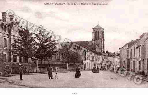 Ville de CHAMPTOCEAUX Carte postale ancienne