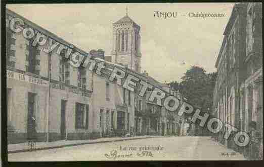 Ville de CHAMPTOCEAUX Carte postale ancienne
