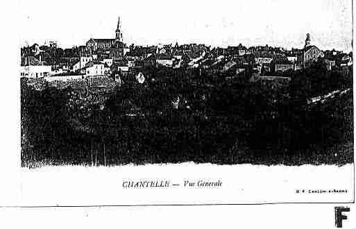 Ville de CHANTELLE Carte postale ancienne