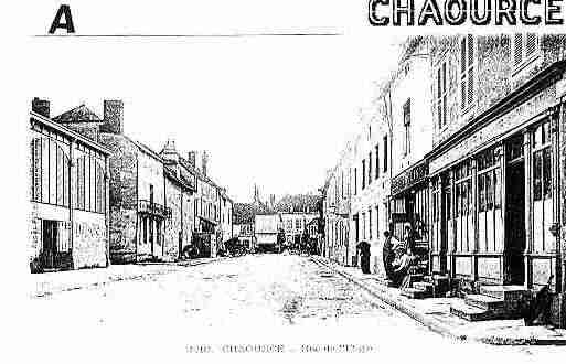 Ville de CHAOURCE Carte postale ancienne