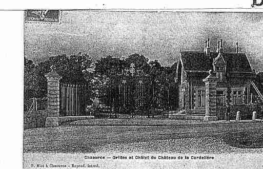 Ville de CHAOURCE Carte postale ancienne