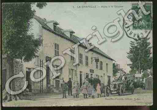 Ville de CHAPELLE(LA) Carte postale ancienne