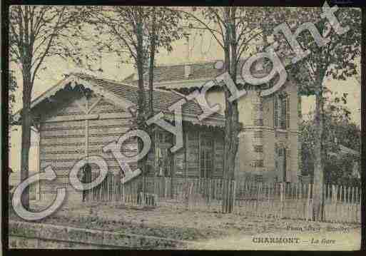 Ville de CHARMONTSOUSBARBUISE Carte postale ancienne