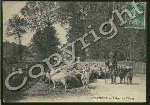 Ville de CHARMONTSOUSBARBUISE Carte postale ancienne